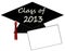 Class of 2013 College High School Graduation Cap