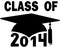 Class of 2014 College High School Graduation Cap