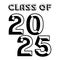 Class Of 2025 Vector T shirt Design, Class Graduate