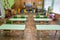 Class kindergarten, rural school, playschool and Green desks