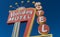 Classic 1950s Neon Motel Sign