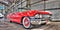 Classic 1960s American Cadillac convertible