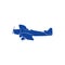 Classic Airplane design vector. Icon Symbol. Template Illustration