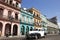 Classic American cars and historic buildings, Havana, Cuba