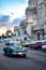 Classic American cars on the streets of Havana, Cuba