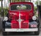 Classic American Dodge truck and US flag.