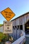 Classic, american styled, wooden covered bridge in New Hampshire, USA.