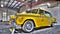 Classic American yellow taxi cab