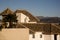 classic Andalusian diagonal roofs with Moorish tiles