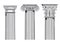 Classic architectural columns