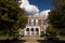 Classic Architecture - Red Brick School with Limestone Accents