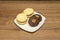 classic Argentine alfajores and chocolate