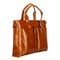Classic bag of solid smooth patent leather natural