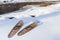 Classic Bear Paw snowshoes