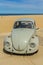 Classic beetle vehicle at Scheveningen beach car show