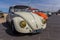 Classic beetle vehicles at Scheveningen beach car show