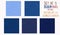 Classic Blue Dark Denim Marl Vector Seamless Texture. Jeans Indigo Space Dyed Pattern Fabric Textile Background. Cotton Melange t