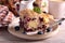 Classic blueberry buckle cake â€“ crumble topping berry cake