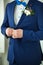 Classic bridegroom suit