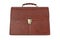 Classic briefcase, front view