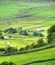 Classic british landscape at the Peak district near Manchester