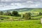 Classic british landscape at the Peak district near Manchester