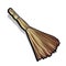 Classic broom made of straw