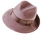 Classic brown felt man\'s hat