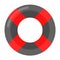 Classic buoy flat icon