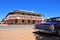 Classic car and hotel in South Australia