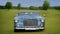 Classic Car Rests in the Grass,AI Generated