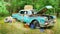 Classic Car Rusty Wreck, Cadillac