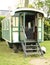 Classic caravan in the open air museum