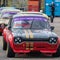 Classic cars racing with Ford Escort
