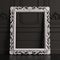 Classic carved mirror frame mockup with copy space