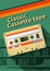 classic cassette tape poster vintage layout