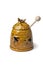 Classic ceramic honey pot