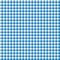 Classic checkered tablecloth design with seamless blue patterns