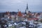 Classic cityscape of old Tallinn