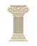 Classic Columns Isolated