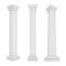 Classic Columns Isolated