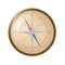Classic compass with all directions of the world