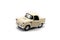 Classic, cream-colored, miniature car model