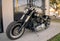 Classic Custom Harley Davison motorbike, vintage Style from Western Australia, 2019