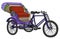 Classic cycle rickshaw