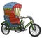 Classic cycle rickshaw