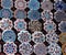 Classic decorative Iznik tiles of Istanbul design