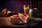 A Classic Deli Favorite: Reuben Sandwich Food Photography