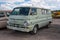 A classic Dodge van