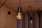 Classic edison bulb light lamp electricity hanging and decorate home interior